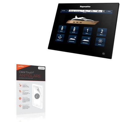 BoxWave Screen Protector Compatible with Raymarine gS125 - ClearTouch Anti-Glare (2-Pack), Anti-Fingerprint Matte Film Skin