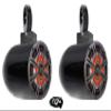 (2) Kicker KM65 6.5" LED 360 Swivel Black Aluminum Wakeboard Tower Speakers view 1
