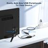 ANDTOBO 2-in-1 Micro USB (OTG Cable with Power) Adapter Replacement for Fire Stick 4K /Host Devices/PlayStation Classic etc- 2 Pack view 2
