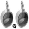 Rockville (2) MAC69S 6x9 360 Degree Swivel Chrome Wakeboard Tower Speaker Pods view 1