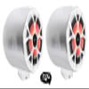 Rockville MAC65S Bundle: (2) 6.5" Aluminum Wakeboard Tower Speaker Enclosures, (2) RKL65MBW 700-Watt Marine Speakers with LED & Grilles, (2) MAC360C 360 Swivel & Surface Mount Clamps, 6-Items view 1