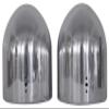 Rockville (2) MAC90S 8" 360 Degree Swivel Chrome Surface Mount Speaker Pods view 3