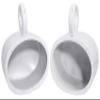 (2) Kicker PS69 6x9 360 Swivel White Aluminum Surface Mount Boat Speakers view 3
