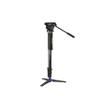 Benro A48FD Aluminum Video Monopod with S4PRO Fluid Head 3-Leg Base, Smooth Pan/Tilt Motion, Sliding Quick-Release Plate & Travel-Friendly Support for Video Creators (A48FDS4PRO) view 1