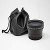 0.43x Wide Angle Anti-Reflection with Macro Lens for High Definition Video Recording Attaches to Any Canon Nikon Panasonic Sony DSLR Camcorder Lens (37mm) view 2