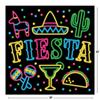 FIESTA NEON BACKDROP - Party Decor - 1 Piece view 2