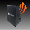 Blackjet TX-4DS Thunderbolt 3 Cinema Dock System 4-Bay Media & SSD Dock for Professional Video Production, DIT & Post NVMe/SSD Workflow Thunderbolt 4 & USB4 Compatible Apple Mac & Windows view 3
