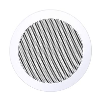 Cloud Electronics CVS-C52TW 5-1/4 Inch 2-Way Coaxial Open Back Ceiling Speaker, White, Single Unit