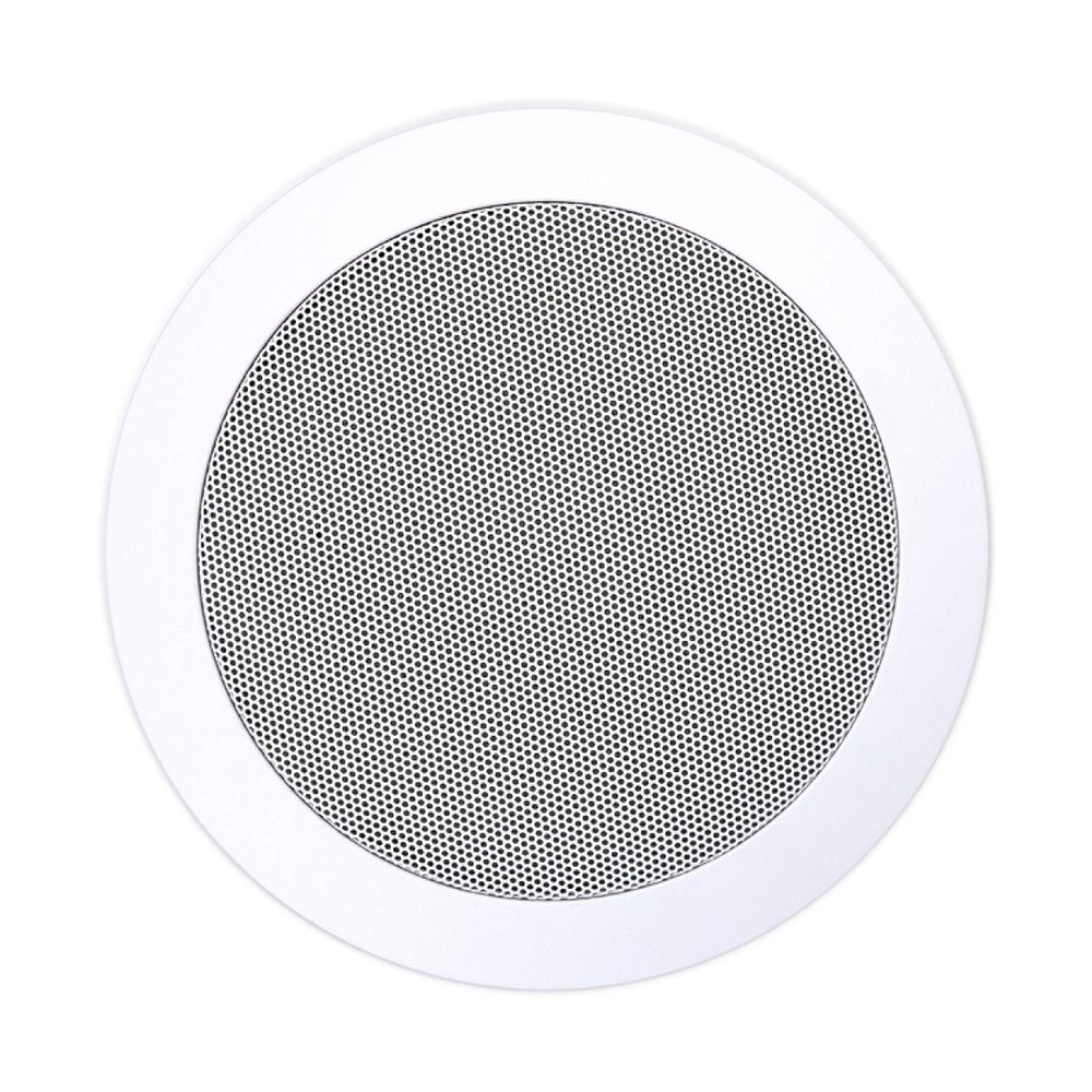 Cloud Electronics CVS-C52TW 5-1/4 Inch 2-Way Coaxial Open Back Ceiling Speaker, White, Single Unit
