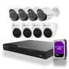 Camius 320 Mbps 16 Channel PoE NVR Camera System with 8 2K Indoor Outdoor Security Cameras, 4TB HDD (Expandable to 42TB) I IP Cameras with Audio, Motion, Sound, AI Detection view 1