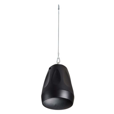 Cloud Electronics CVS-P42TB 4-1/2 Inch 2-Way Coaxial Pendant Speaker, Black, Single Unit