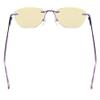 CessBlu Ladies Cat-eye Blue Light Blocking Glasses Anti Glare UV Rimless Computer Eyeglasses for Women Reading Screen (Purple)+1.75 view 4