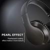 LORELEI X6 Over-Ear Wired Stereo Bass Headphones with Microphone, Lightweight, Foldable & Portable with 1.45M No-Tangle for Smartphone, Tablet, MP3/4, Space Black view 2