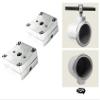 (2) Kicker CSC54 5.25" 360 Degree Swivel Chrome Wakeboard Tower Speakers view 2