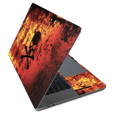 MightySkins Skin for Apple MacBook Pro 16" (2020) - Bio Skull | Protective, Durable, and Unique Vinyl Decal wrap Cover | Easy to Apply, Remove, and Change Styles | Made in The USA