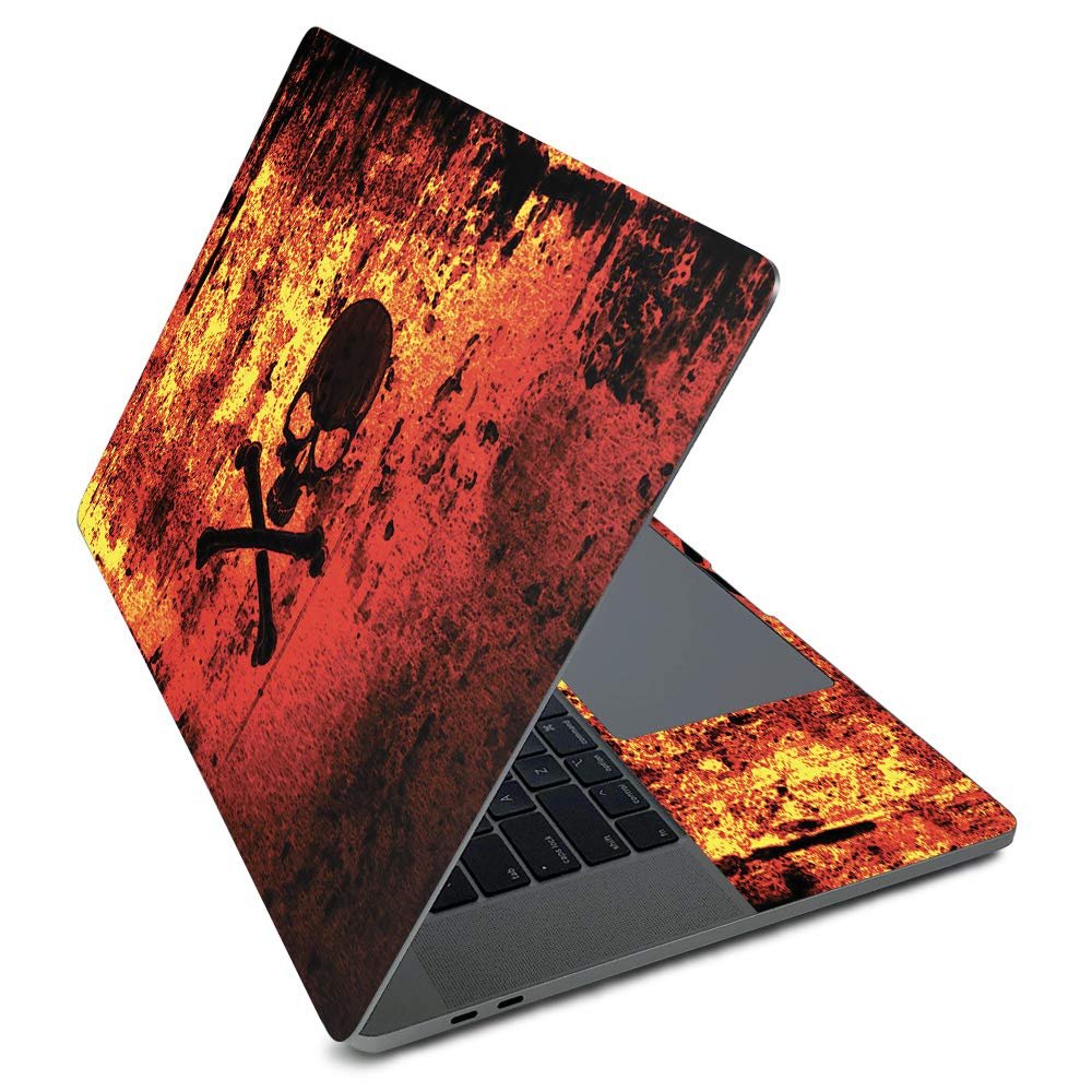 MightySkins Skin for Apple MacBook Pro 16" (2020) - Bio Skull | Protective, Durable, and Unique Vinyl Decal wrap Cover | Easy to Apply, Remove, and Change Styles | Made in The USA