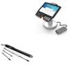 BoxWave Stylus Pen Compatible with Pax Aries AR8 - EverTouch Capacitive Stylus, Fiber Tip Capacitive Stylus Pen - Jet Black view 1