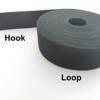 1inch x20 ft Self Gripping Cable Straps Cord Organizer Hook and Loop Cable Ties One Wrap Cord Organizer Cinch Straps Strong Hold Bunding for Fastening Wires Cord Management (1 Inch-Black) view 2