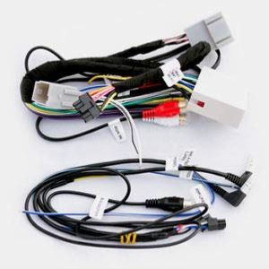 Carxtc Car Radio Electronic Wire Harness and Integrated Steering Wheel Control for Installing an Aftermarket Stereo, Fits Ford