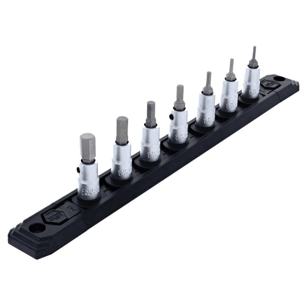 Hex Metric 1/4" Drive Socket Set, 7 Piece