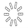 11-Pack Non-Slip Design Replacement Silicone Fastener Rings Connector Security Loop Band Keeper Safe Rings Compatible with Garmin Approach S10 / S20 Smart Watch Bands view 1