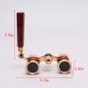 Binoculars Opera Glasses European Aristocratic Antiques Portable Telescope for Ladies and Children Restoring Ancient Ways Collectible PTZD060(Red) view 2