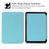 Artyond Case for All-New Kindle 10th Generation 2019, PU Leather with Auto Sleep/Wake Smart Cover Folio Card Slots Case for Amazon Kindle 10th Generation 2019 Released Model J9G29R, Light Blue view 2