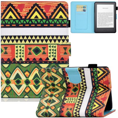 Artyond Case for Kindle (10th Generation 2019),PU Leather Slim Folio Lightweight Cover with Smart Auto Wake/Sleep Protective Case for All-New Kindle (10th Generation-2019 Release), National
