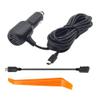 Dash Cam Charger, Dosili car Dash cam USB Power Cord, Micro USB & Mini USB Cable, for Dash Camera and GPS Charger Power Cord11.5ft view 1
