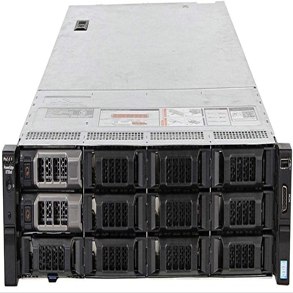 Dell PowerEdge R730XD Server | 2X E5-2650v3 20 Cores | 32GB | H730 | 2X HDD Trays (Renewed)