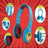 eKids Ryans World Kids Bluetooth Head Phones, Wireless Headphones with Microphone Includes Aux Cord, Volume Reduced Kids Foldable Headphones for School, Home, or Travel view 2