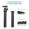 ULANZI Camera Tripod, Mini Flexible Stand w Hidden Phone Holder w Cold Shoe Mount, 1/4'' Screw f Magic Arm, Universal f iPhone 17 16 15 14 Pro Max XS Max X Samsung Canon Nikon Sony DJ Pocket 3 Cameras view 4