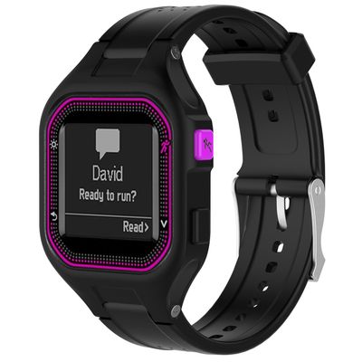 Band for Garmin Forerunner 25, Soft Silicone Replacement Watch Band Strap for Garmin Forerunner 25