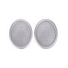 2pcs Aluminum Alloy Rear Door Speaker Cover Trim for Mercedes Benz ML GL GLE W164 X164 2013-2019 view 2