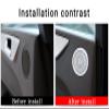2pcs Aluminum Alloy Rear Door Speaker Cover Trim for Mercedes Benz ML GL GLE W164 X164 2013-2019 view 3