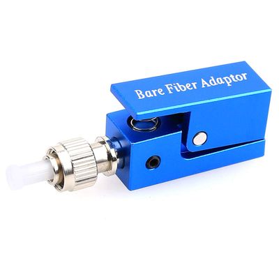 Fiber Optic Adapter FC Square Type Bare Fiber Adapter Coupler for Fiber Emergency Repair and Connection