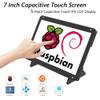 7 Inch Touch Screen Monitor for Raspberry Pi, Portable IPS Display HDMI 1024 * 600 Touchscreen with Acrylic Case, Second Monitor for Gaming Consoles/PC/Camera/Win OS view 3