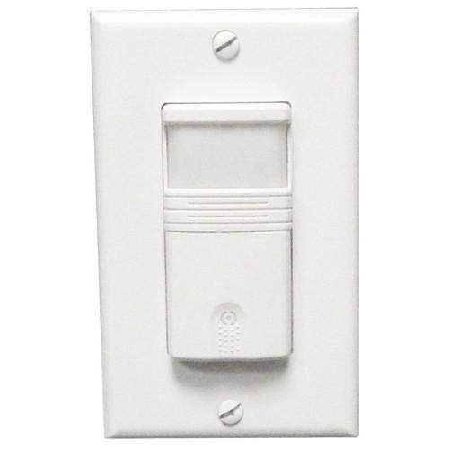 Morris 80540, White PIR Wall Mount O/V Sensor, DL Pole 3-Way (Pack of 5 pcs)