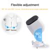HOLACA Vinyl Siding Clips for Arlo,Stick Up Cam Roelink ZUMIMALL Eufy Security Camera, Hanger Hooks for Mounting Security Camera, Weatherproof Aluminum Alloy Material (2 Pack, White) view 4