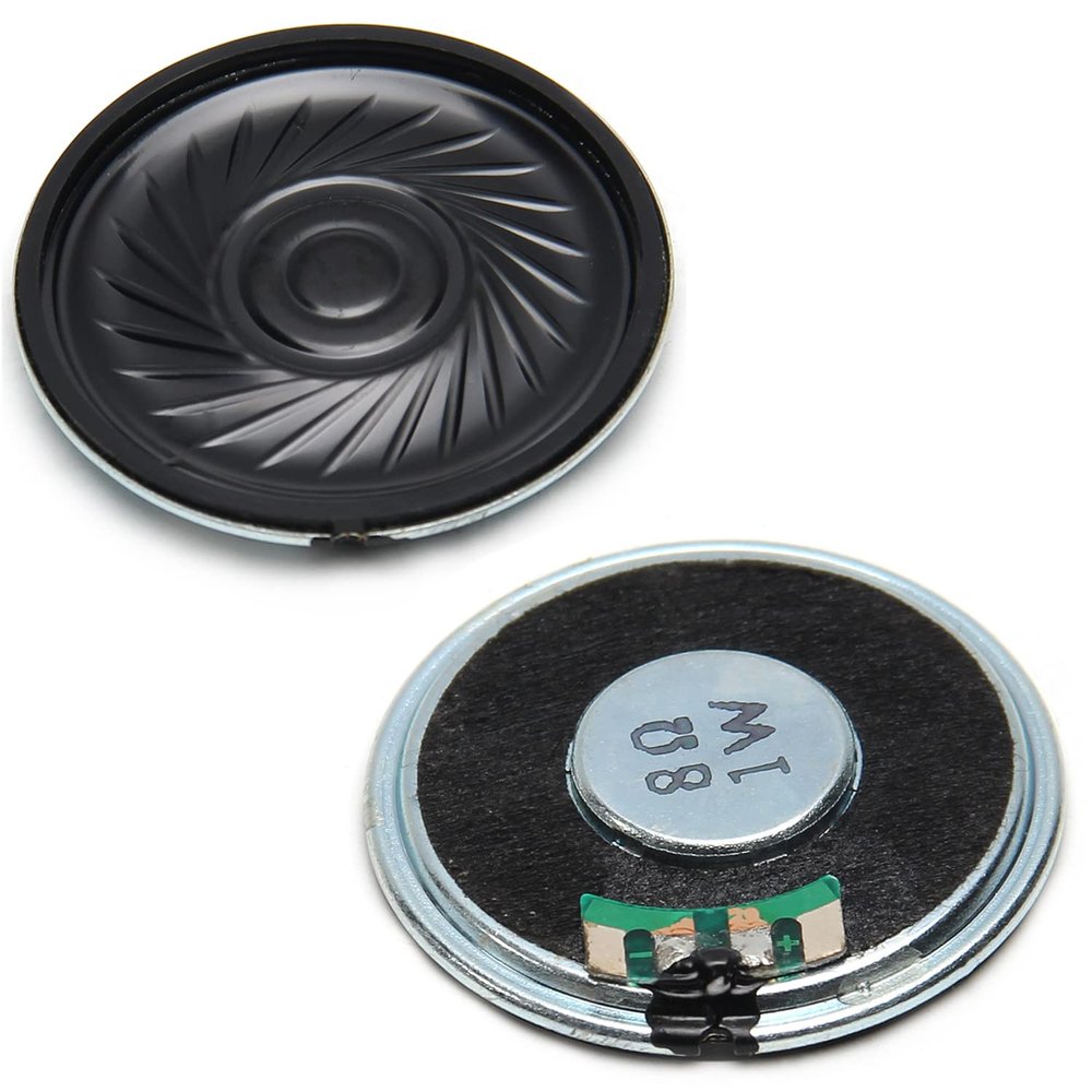 Fielect 2Pcs 8Ohm 1W Internal Magnet Speaker 40mm Dia