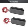 Fielect Internal Magnet Speaker with 400mm Wire and Terminal 2 Pin, 45x100x21mm 8Ohm 5W 2Pcs view 3