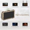 Nitze Cage Kit for Atomos Ninja/Ninja V/Ninja V+ / Ninja Ultra/Zato Connect/Shinobi Monitor, with HDMI Cable Clamp and PU Leather Sunhood - JT-A05B view 2