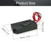 Fielect 2Pcs Internal Magnet Speaker 8Ohm 2W DIY Speaker with 400mm Wire 2 Pin,33x70x 16mm view 2