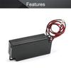 Fielect 2Pcs Internal Magnet Speaker 8Ohm 2W DIY Speaker with 400mm Wire 2 Pin,33x70x 16mm view 3
