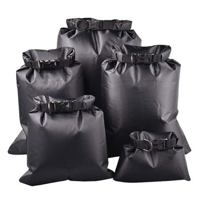5PCS Dry Compression Sack Beach Dry Bag Portable Multifunctional Waterproof Storage Pouch for Kayaking Camping Boating (Black, 1.5L, 2.5L, 3L, 4L, 8.5L)