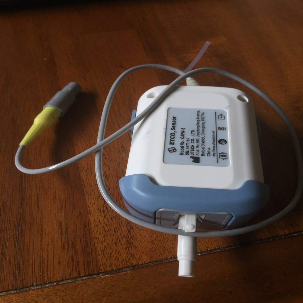 Sidestream Capnography (ETCO2) Sensor (Module) with Lemon Connector for UTMD Monitors