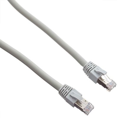 EFB RJ45 Patch Cable S/FTP Cat8.1 LSZH Grey 1.0 m Outer Diameter 8 mm Transmission Standards 25 Gbit 40 Gbit