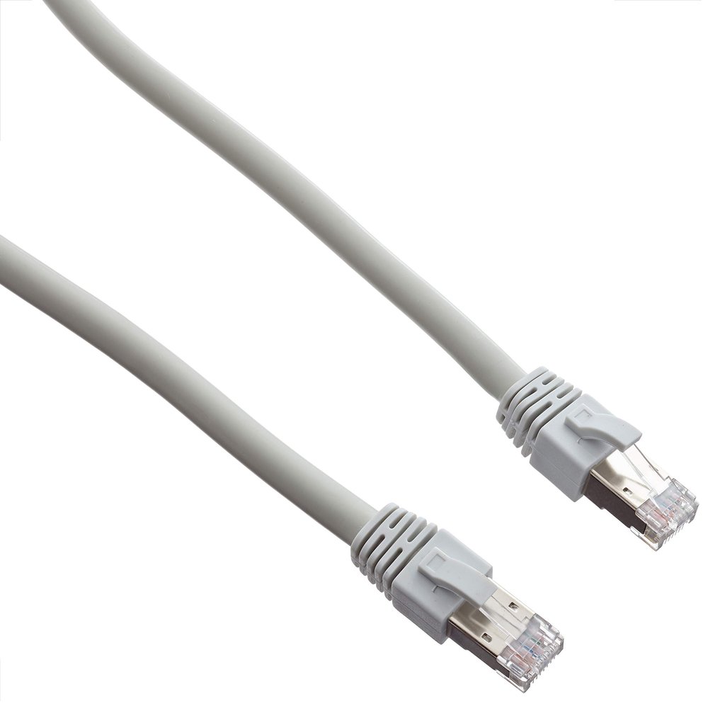 EFB RJ45 Patch Cable S/FTP Cat8.1 LSZH Grey 1.0 m Outer Diameter 8 mm Transmission Standards 25 Gbit 40 Gbit