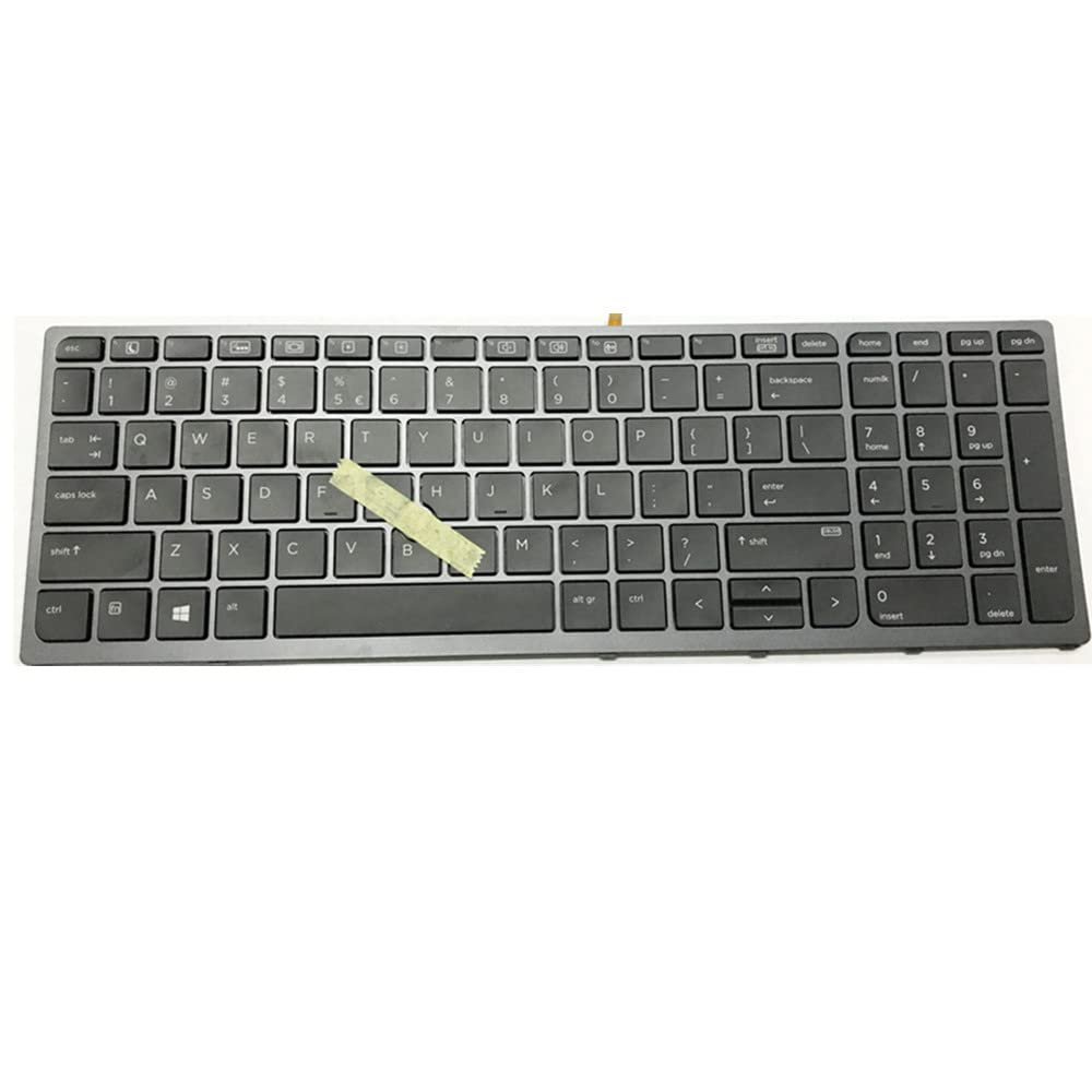 Replacement Laptop Keyboard for HP ZBook 17 G4 Black US English Layout