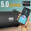 Pyle Wireless Portable Bluetooth Boombox Speaker  Rechargeable Music Barrel with AUX Input, USB/SD/MP3 Playback, FM Radio, 2.5" Tweeter  Loud Stereo Sound for Travel, Parties, Outdoors (PBMSPG3BK) view 4